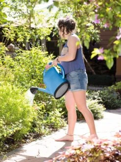 French Blue Watering Can -Yard Tool Store 06341 1341 tif