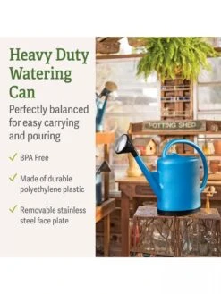 French Blue Watering Can -Yard Tool Store 06341 7