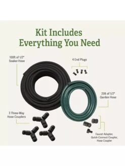 Garden Row Snip-n-Drip Soaker System -Yard Tool Store 8587042 inclusion