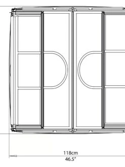 Canopia® By Palram Plant Inn™ Raised Bed Greenhouse, 4' X 4' 17 Canopia® By Palram Plant Inn™ Raised Bed Greenhouse, 4' X 4' -Yard Tool Store 8588803 11V tif