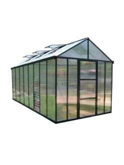 Canopia® By Palram Glory™ Greenhouse, 8' -Yard Tool Store 8591549 02v glory greenhouse 8 x 16 ft