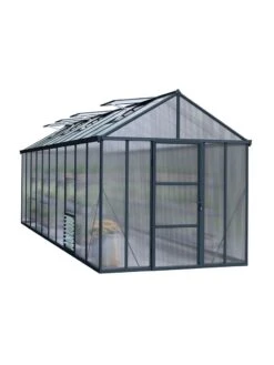 Canopia® By Palram Glory™ Greenhouse, 8' -Yard Tool Store 8591552 02v glory greenhouse 8 x 20 ft