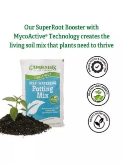 Organic Self-Watering Potting Mix, 20 Qts. -Yard Tool Store 8592225 3