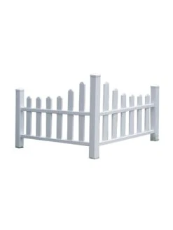 Country Corner Vinyl Picket Fence -Yard Tool Store 8593637 02v