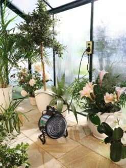 Biogreen Palma 1.5 KW Greenhouse Heater -Yard Tool Store 8598721 07V tif