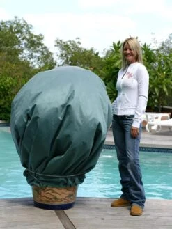 The Planket® Frost Protection Plant Cover, 10' Round -Yard Tool Store 8599102 01V tif