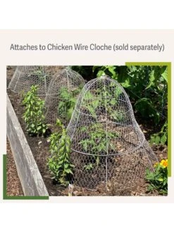 Chicken Wire Cloche Extension -Yard Tool Store 8599107 2