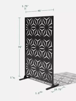 Veradek 3-Panel Privacy Screen Set, Star -Yard Tool Store 8599205 11V tif