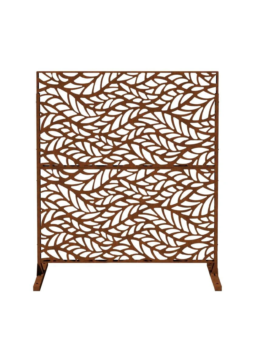 Veradek 2-Panel Privacy Screen Set, Flowleaf 7 Veradek 2-Panel Privacy Screen Set, Flowleaf - Image 7