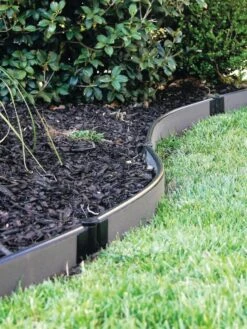 Curved Composite Landscape Edging Kit With 1" Boards 10 Curved Composite Landscape Edging Kit With 1" Boards -Yard Tool Store 8599404 11V tif
