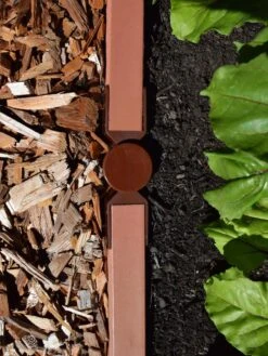 Straight Landscape Edging Kit With 2" Boards -Yard Tool Store 8599408 03V tif