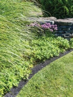 Recycled Rubber Mulch Edging, 12’ X 6” 7 Recycled Rubber Mulch Edging, 12’ X 6” -Yard Tool Store 8599854 0897 tif