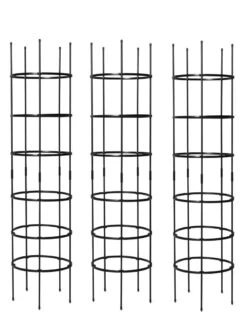 Titan Tall Tomato Cages, Set Of 3 7 Titan Tall Tomato Cages, Set Of 3 -Yard Tool Store 8599860 18710 tif