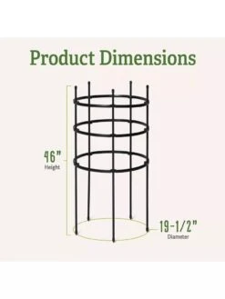 Titan Tomato Cages, Set Of 3 10 Titan Tomato Cages, Set Of 3 -Yard Tool Store 8599861 1