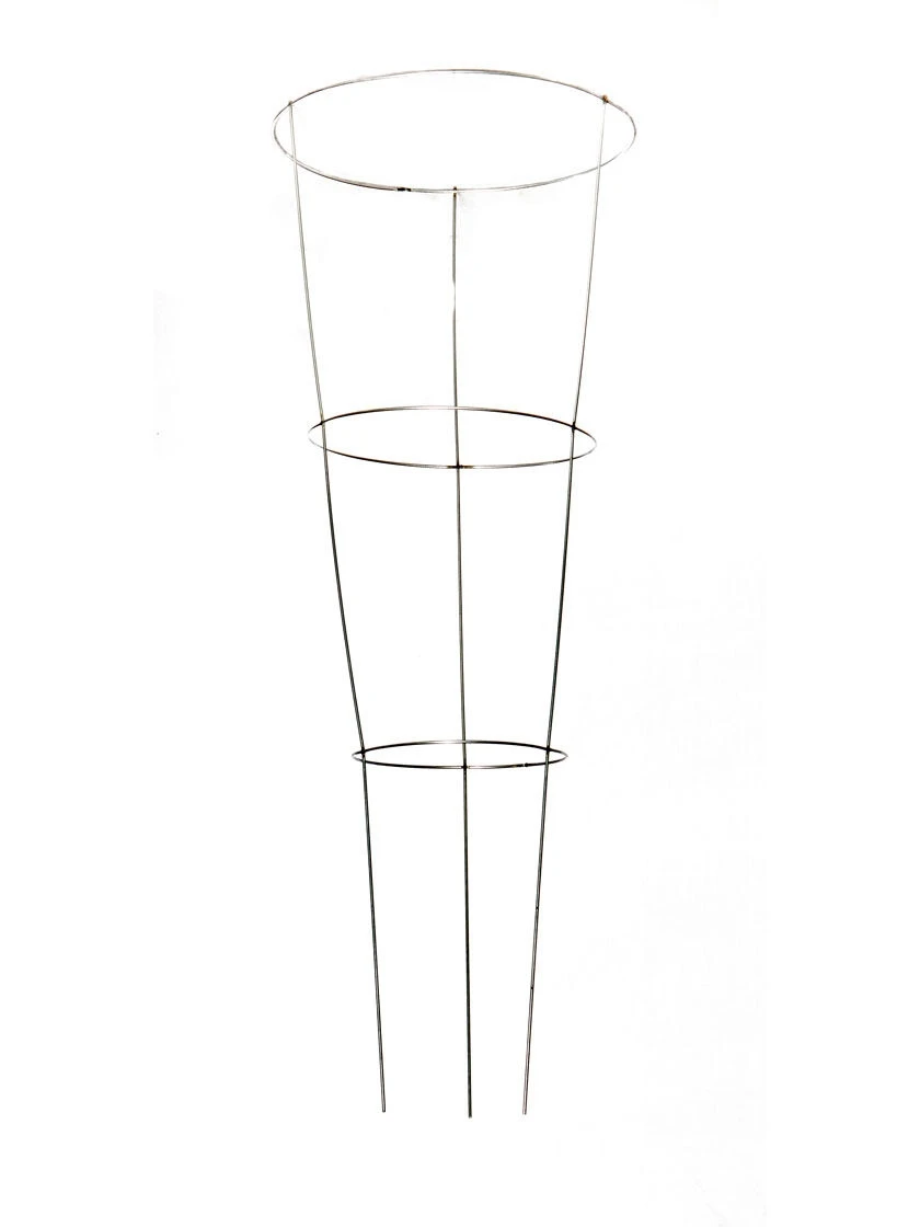 Heavy-Duty Galvanized Plant Supports 42", Set Of 5 1 Heavy-Duty Galvanized Plant Supports 42", Set Of 5