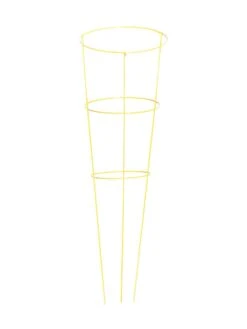 Heavy-Duty Plant Supports 42", Set Of 5 7 Heavy-Duty Plant Supports 42", Set Of 5 -Yard Tool Store 8600029 01v heavy duty colorful plant supports 42 inch yellow