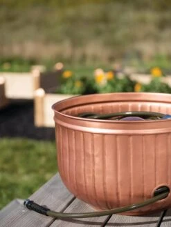 Classic Copper Hose Pot -Yard Tool Store 8600238 0630 tif