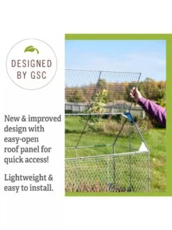 Chicken Wire Crop Coop -Yard Tool Store 8609080 3