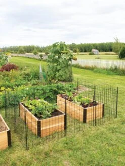 6 Panel Critter Fence With Gate -Yard Tool Store 8609844 8457 tif