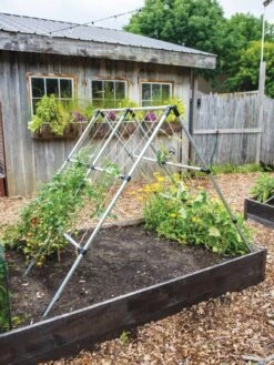 Connector Kit For DIY A Frame Plant Support -Yard Tool Store 8610366 0783