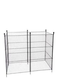 Tall Chicken Wire Critter Fence With Gate -Yard Tool Store 8611020 1264 tif