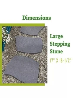 Recycled Rubber Flagstone Stepping Stone 23 Recycled Rubber Flagstone Stepping Stone -Yard Tool Store 8612235 1
