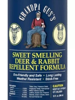 Grandpa Gus's Deer & Rabbit Repellent Spray 7 Grandpa Gus's Deer & Rabbit Repellent Spray -Yard Tool Store 8612427 03V 3 4