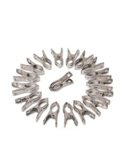 Metal Medium Garden Clips 2.25", Set Of 18 -Yard Tool Store 8612443 0032 metal medium garden clips set of 18