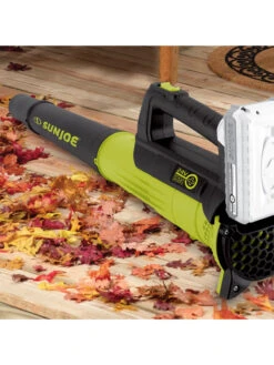 Sun Joe® 24V ION+ 2.0-Ah Cordless Compact Turbine Jet Blower, 100-MPH 350-CFM -Yard Tool Store 8612516 11v