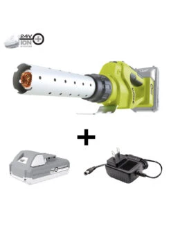 Sun Joe® 24-Volt 2.0Ah Cordless Elec. 1292-Degree Fire Starter, For Charcoal Grills -Yard Tool Store 8612520 02v