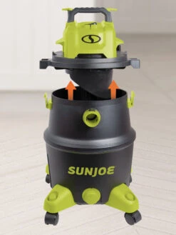 Sun Joe® 12-Gal 1200W 6.5 Pk HP Wet/Dry Shop Vac, HEPA Filtration, Wheeled W/Attachments 9 Sun Joe® 12-Gal 1200W 6.5 Pk HP Wet/Dry Shop Vac, HEPA Filtration, Wheeled W/Attachments -Yard Tool Store 8612523 06v