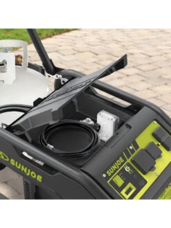 Sun Joe® 4,100/3,300-Running Watt Propane Powered Portable Generator W/24VBattery Starter -Yard Tool Store 8612525 05v