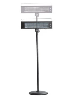 Sun Joe® 1500W Elec. Infrared OD Patio Heater, Adjust Ht. Range, W/Wall Bracket & Cover -Yard Tool Store 8612532 05v