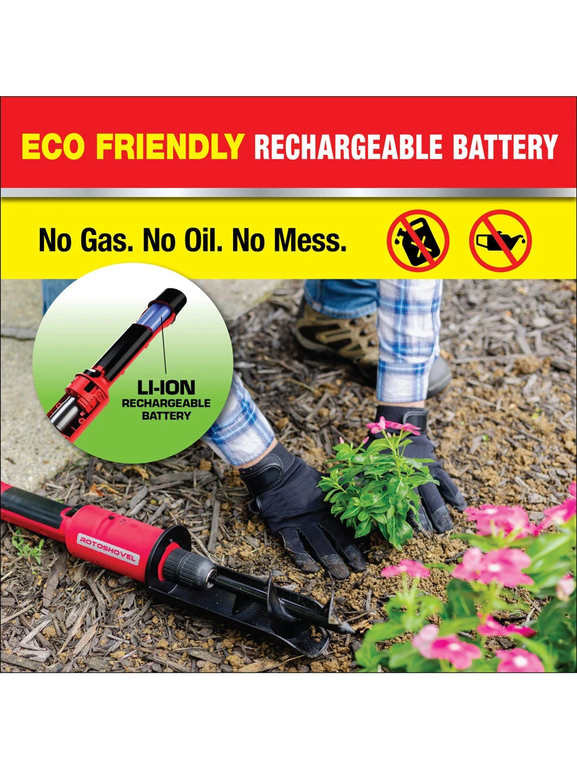 Rotoshovel Battery-Operated Garden Auger 6 Rotoshovel Battery-Operated Garden Auger - Image 6