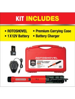 Rotoshovel Battery-Operated Garden Auger 16 Rotoshovel Battery-Operated Garden Auger -Yard Tool Store 8612719 07v