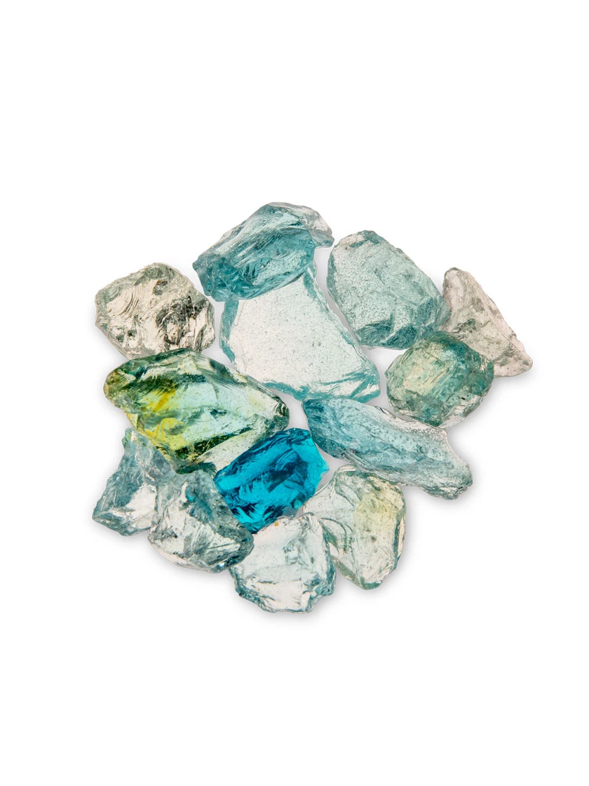 Landscape Glass Chunks Medium 2 Landscape Glass Chunks Medium - Image 2