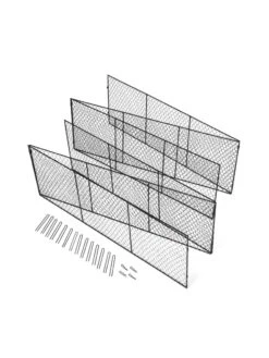 Chicken Wire Critter Fence, 16" High -Yard Tool Store 8613249 3969