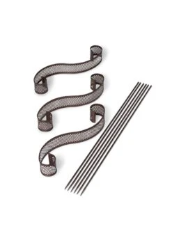 Scroll Linking Stakes, Set Of 3 -Yard Tool Store 8613321 5899