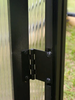 MONT Growers Edition Greenhouse, 8' X 8' -Yard Tool Store bk door hinge 2000 300dpi 3